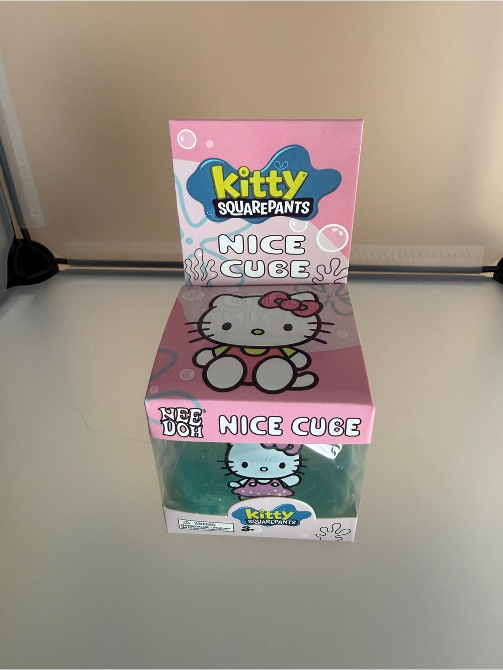 Hello Kitty Nice Cube Needoh Blue/Glitter